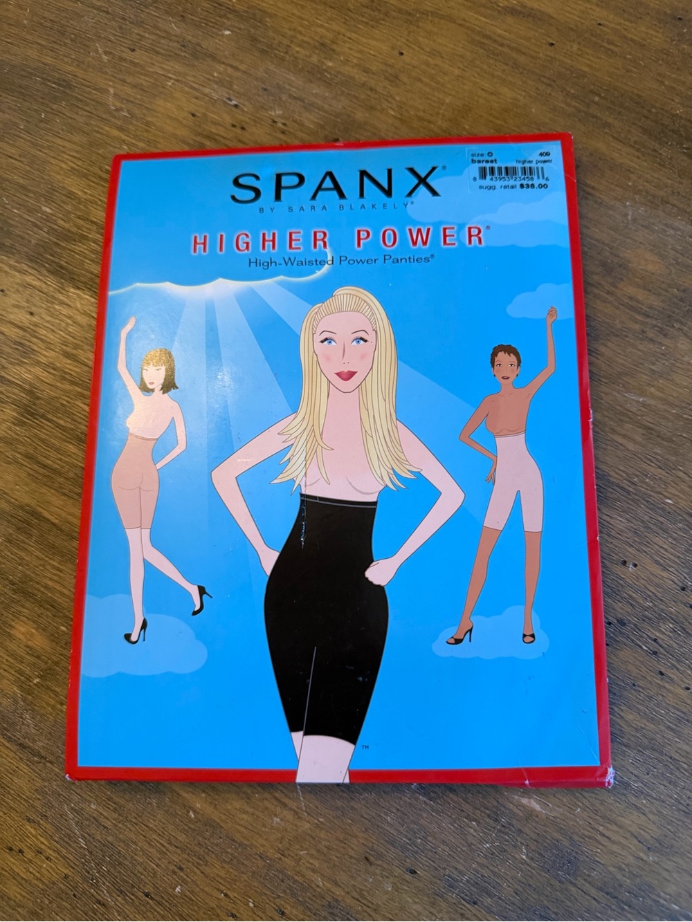 SPANX Higher Power High-Waisted Power Panties - size C 409 Barest NEW